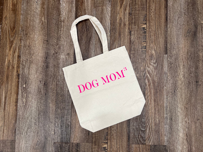Dog Mom Canvas Bag